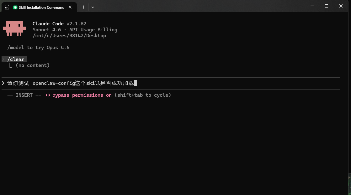 验证 Skill 提示词截图
